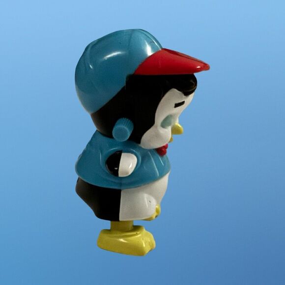 1997 Pudge Penguin Cats Don't Dance Movie Subway Wind-Up Action Figure Toy A12 - Picture 2 of 7